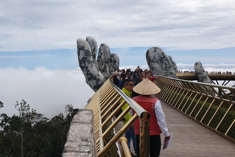 Excursion d'une journée Golden Bridge - Bana Hills depuis le port de Tien SaGolden Bridge - Bana Hills Excursion d'une journée depuis le port de Tien Sa