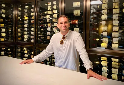 Ungewöhnliche Champagnerverkostung mit toller Aussicht