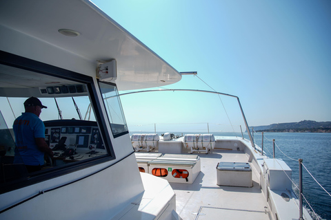 Calpe: Motor catamaran with optional lunch and swimming stop Motor Catamaran excursion with swimming stop