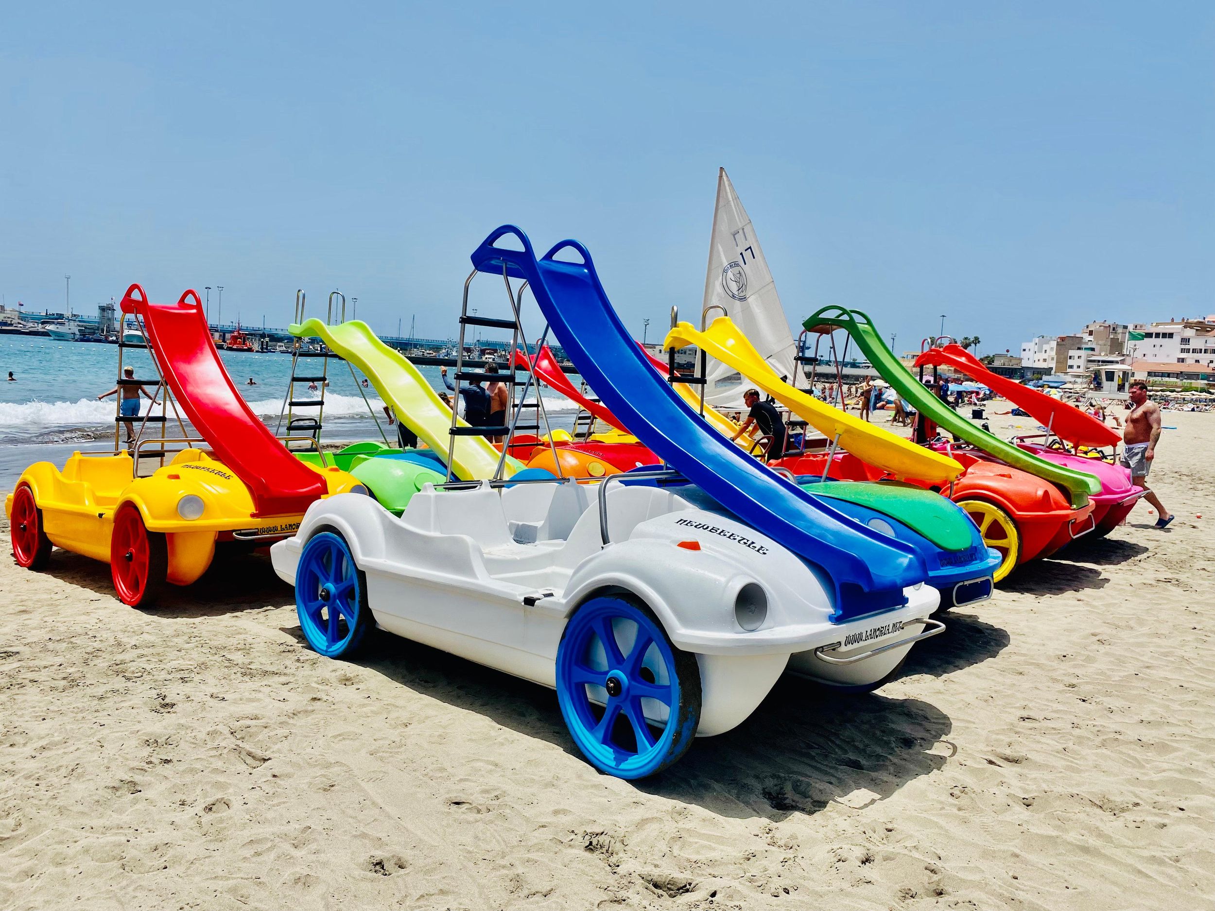 Teneriffa: Tretboote Pedal Boats