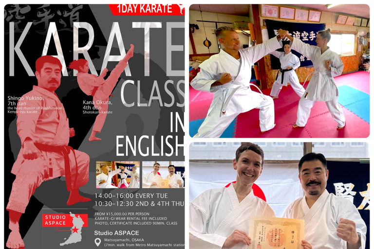 Samurai Karate Experience in Osaka – English-Friendly Class