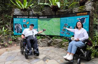 Singapur: Rollstuhlgerechte Tour zur Insel Sentosa