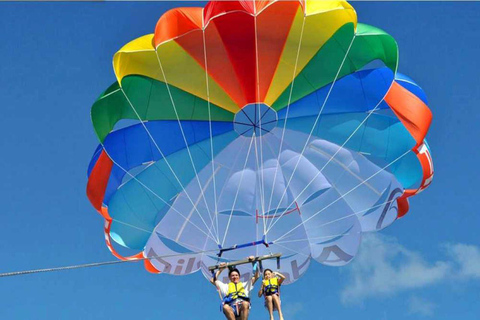 Sharm El-Sheikh: Desert & Waves Adventure / Lunch Option 2 : ( 1 x DBL Parasailing + Banana + Tube )