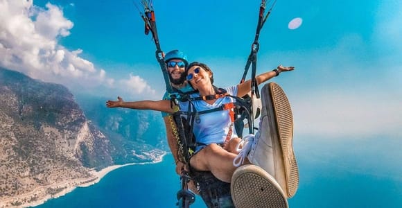 Fethiye/Ölüdeniz: Tandem Paragliding w/ Optional Pickup