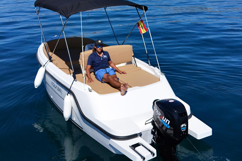 ماربيا: تأجير قوارب بدون ترخيص لمشاهدة الدلافينإيجار لمدة 30 دقيقة