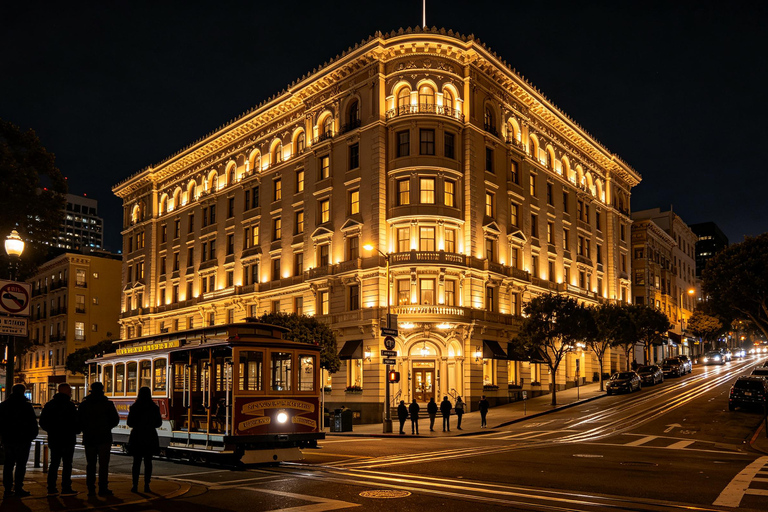 San Francisco Cable Car Night: Hills, Lights & City Stories