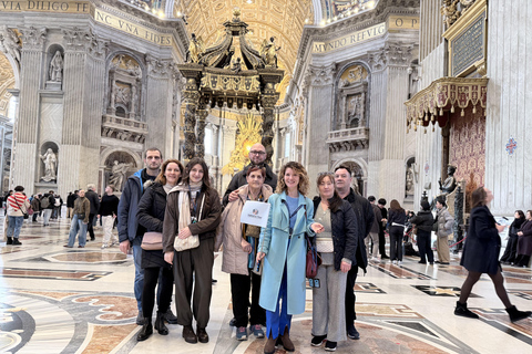 Vatican: St.Peter’s Basilica, Underground and Dome Climb Italian Guide With Dome Climb
