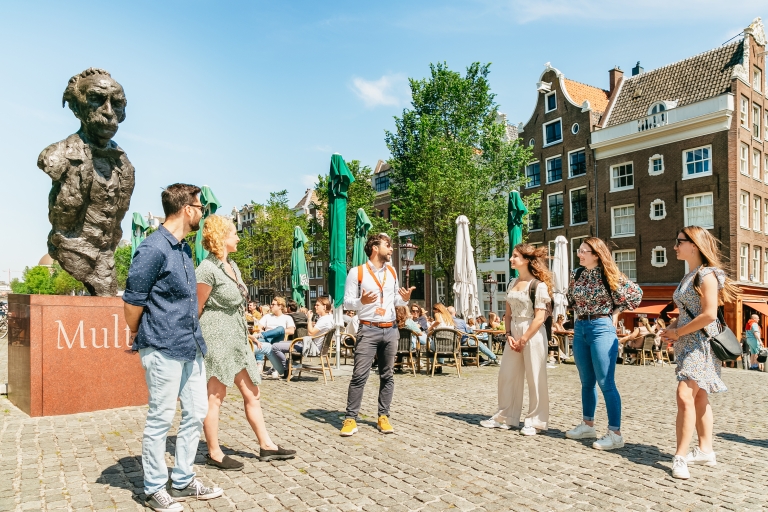 Amsterdam: visite guidée à pied des principaux sites historiquesVisite privée en néerlandais / anglais / français / allemand / italien
