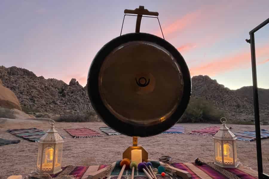 Joshua Tree: Klangbad unter den Sternen. Foto: GetYourGuide