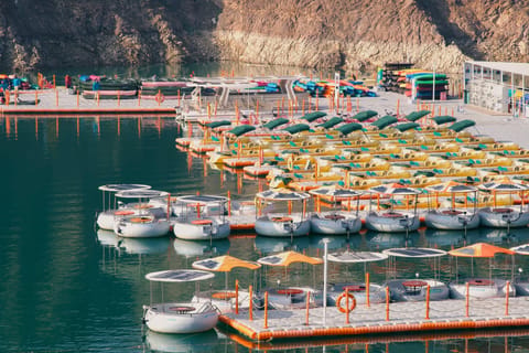 Dubai: Private Hatta Mountains & Bab Al Shams Sunset Tour