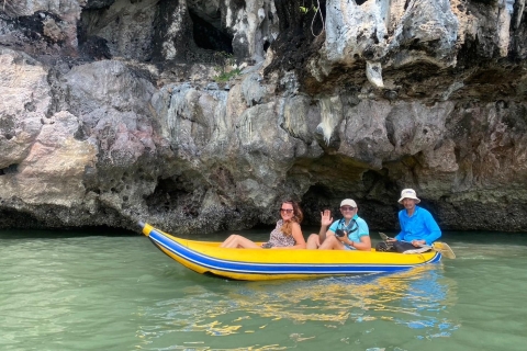 Phuket: île James Bond en longue queue privée avec canoë