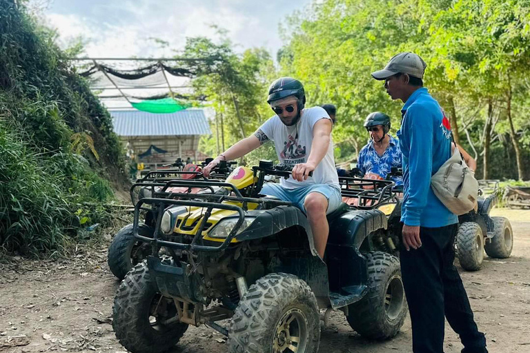 Phuket : ATV Adventure View Big Buddha &amp; Wat Chalong TourAnsicht Big Buddha &amp; Wat Chalong Fahrt ATV Abenteuer 1 Stunden