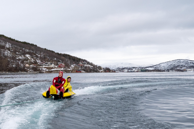 Tromsø: Banana Tube Ride with Arctic Floating
