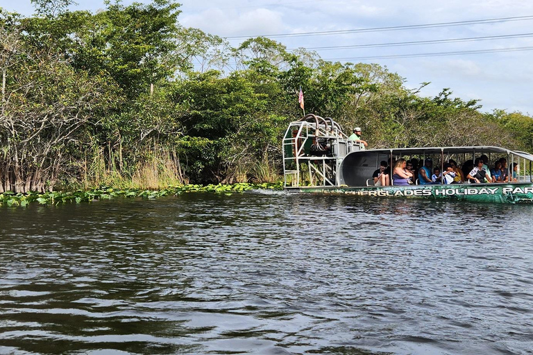 Miami: Everglades Airboat, Gator Encounter & Bus Transfer