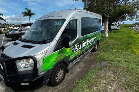 Airlie Beach: Autobus turystyczny Hopper z lunchem