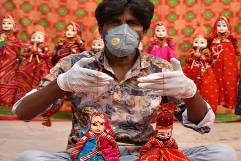 Jaipur: Kathputli Puppet-Making Workshop & Show