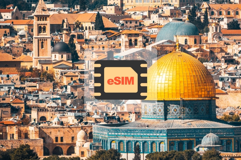 Izrael: plan mobilnego roamingu danych eSIMCodziennie 500MB/30 dni