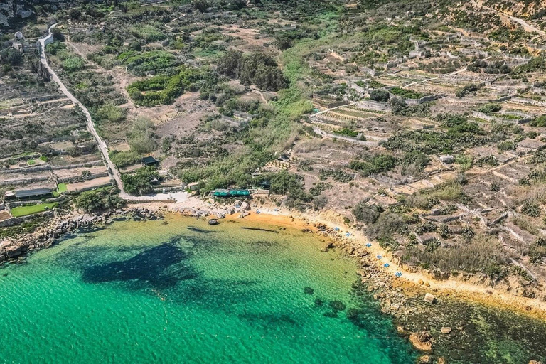 Malta: 9 Bays Cruise with Traditional Ftira and Transport