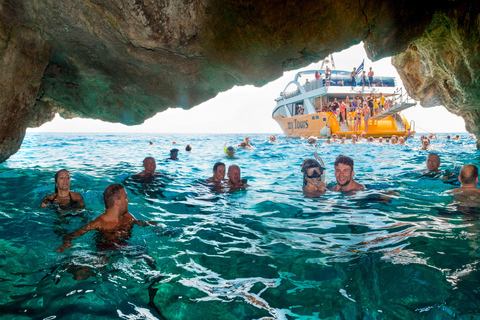 MyTours - Zakynthos: Shipwreck Beach & Blue Caves Boat Tour