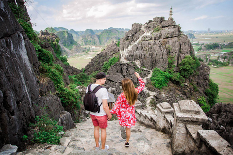 From Hanoi: Ninh Binh- Hoa Lu-Tam Coc- Mua Cave- Highlight