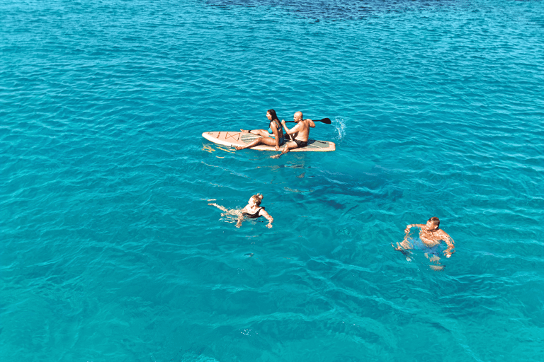 Catamaran Cruise to Elafonisi & Kedrodasos: Lunch & Open Bar Elafonisi Cruise: Snorkel, Paddle & Healthy Meal