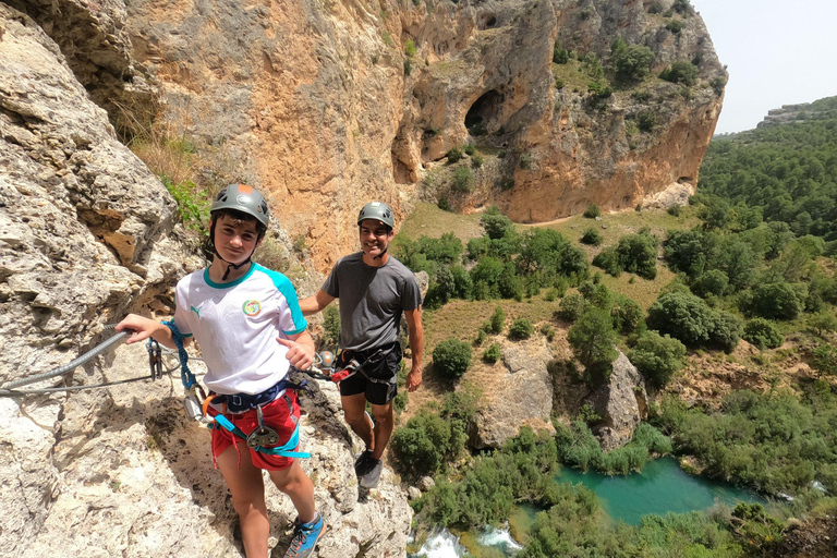 Madrid: Via Ferrata Avontuur met Vervoer