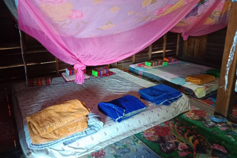 Chiang Mai: 2-Day Jungle Trek with Elephant Farm & Raft Ride Hotel Pickup and Drop-off (within Pickup Area)