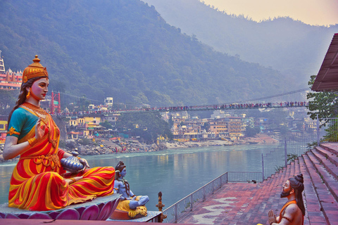 Desde Delhi: Excursión de 2 días a Rishikesh y Haridwar en coche privado