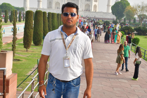 Delhi: Taj Mahal, Agra Fort, and Fatehpur Sikri Day Trip