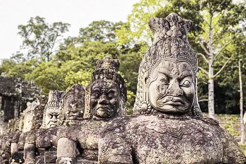 Siem Reap: AngkorWat Tour Zonsondergang Engelse gids Privé 01Dag