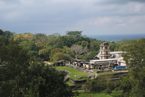 Wanderung durch die archäologische Stätte und den Dschungel von Palenque