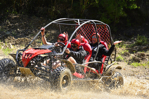 Antalya: Professional Quad & Buggy Safari with Zipline 2-person Buggy Safari + Zipline