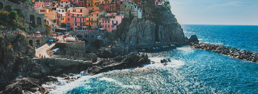 Au départ de La Spezia : tours en bateau dans les Cinque Terre avec arrêts pour la baignade