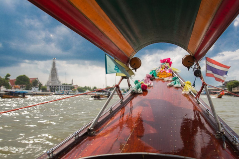 Bangkok: Crociera sul canale in barca a coda lunga