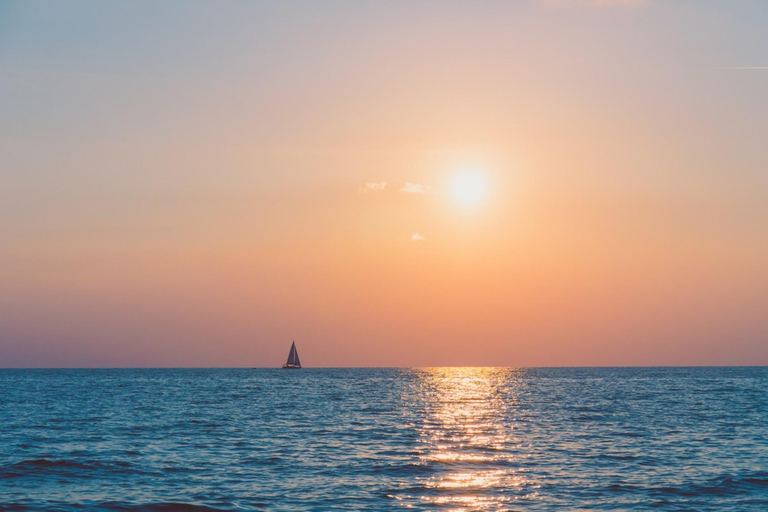 From Lefkimmi: Blue Lagoon Sunset Glass-Bottom Boat Cruise