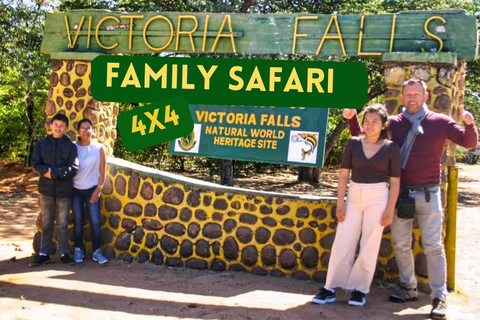 Victoria Falls: Kids Ride Free Safari mit HotelabholungKinder fahren kostenlos Safari