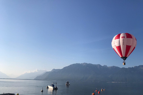 Luchtballonvaart in ZwitserlandSwitzerland hot air balloon flight