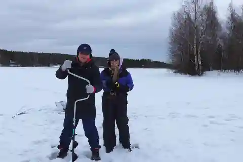 Isfiskeri i Rovaniemi