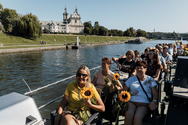 Krakow: Day or Evening Cruise & Live Guide Option Day Cruise with Audio Guide