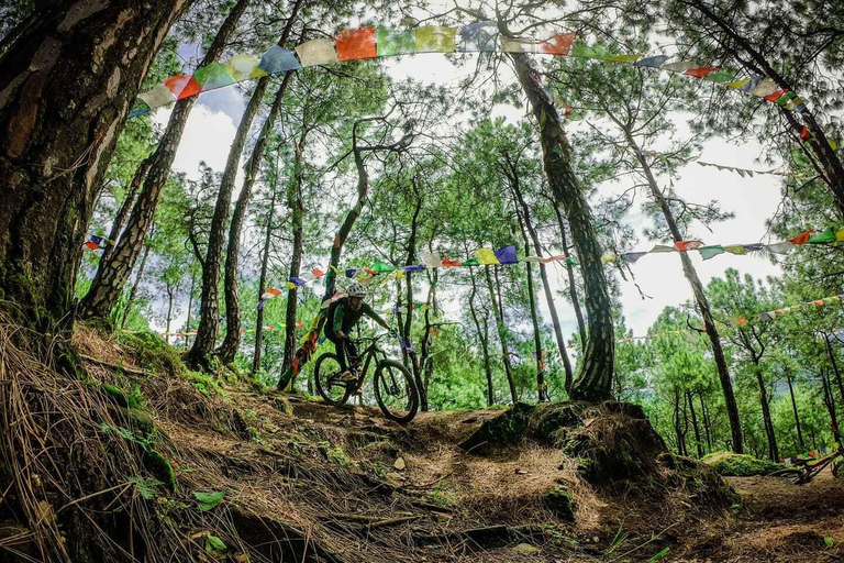 Episch mountainbike-avontuur in Kathmandu.