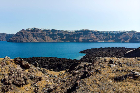 Tour del vulcano di Santorini, delle sorgenti termali e del tramonto di OiaTour di 6 ore con trasferimento