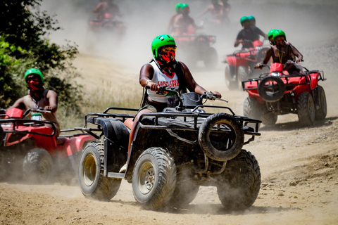 Side: Off-Road Quad/Buggy Adventure Through Nature Double Buggy Safari Experience 2 Person 1 Bike