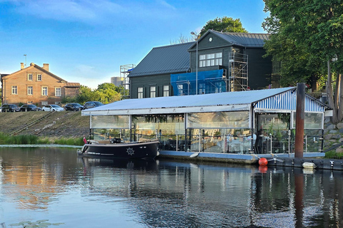 Riga: Private Boat tour cruise Riga City Panorama (30 min)