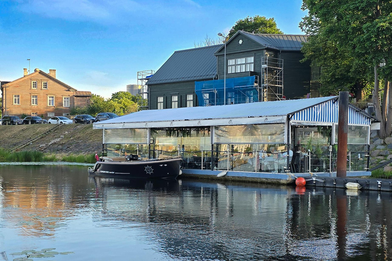 Riga: Private Boat tour cruise Riga City Panorama (30 min)