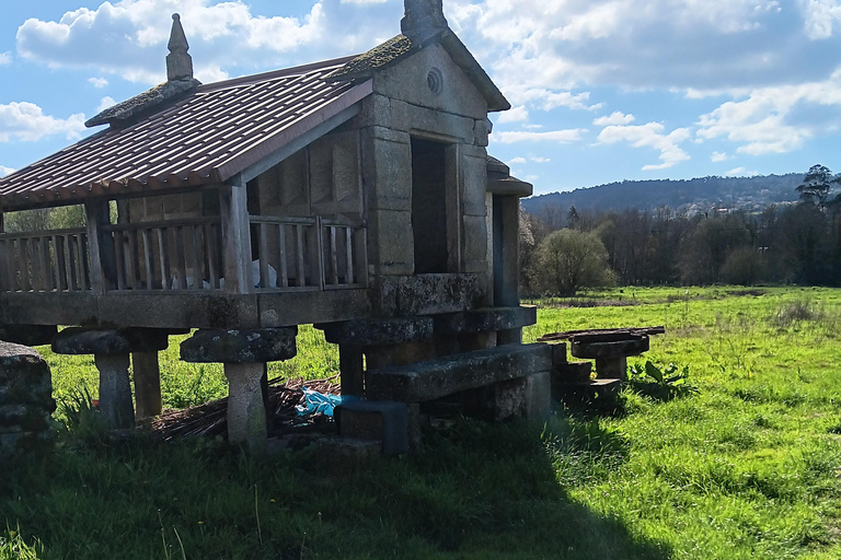 Roads from Tui to Santiago Compostela
