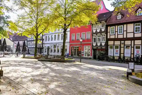 Celle: Romantische Altstadt Entdeckungstour mit Selbstführung