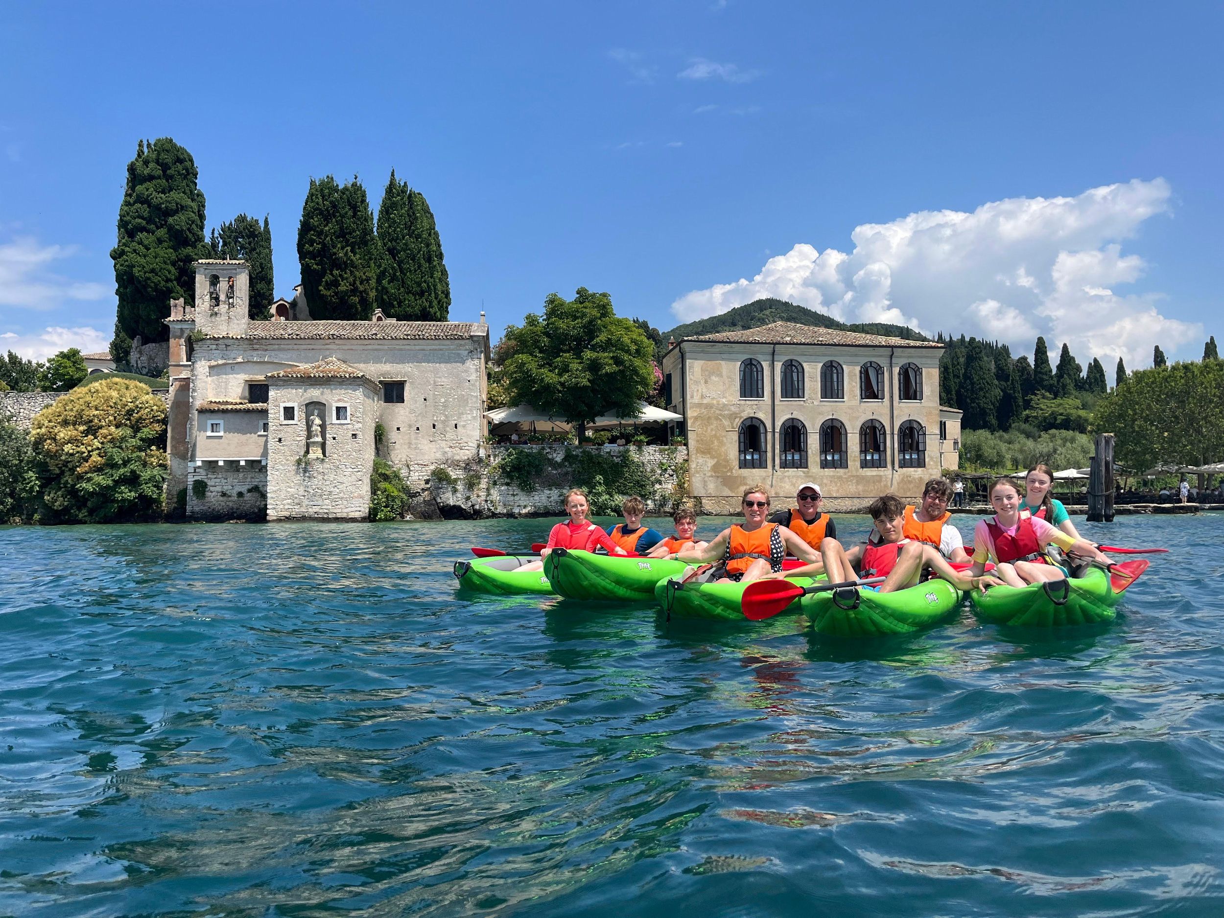 Gardasee: Kanutour von Garda nach Punta San Vigilio