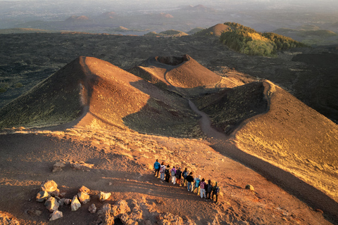 Catania: Etna Zonsondergang Tour (Wintereditie Dep om 11.30 uur)