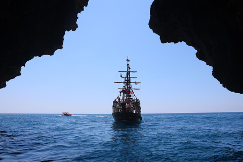 Antalya: Relaxing Waterfall Cruise with Lunch & Swim Stops Without Hotel Transfer