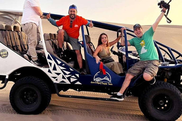 Lima : Excursion d&#039;une journée à Ballestas et Huacachina avec vol sur les lignes de Nazca